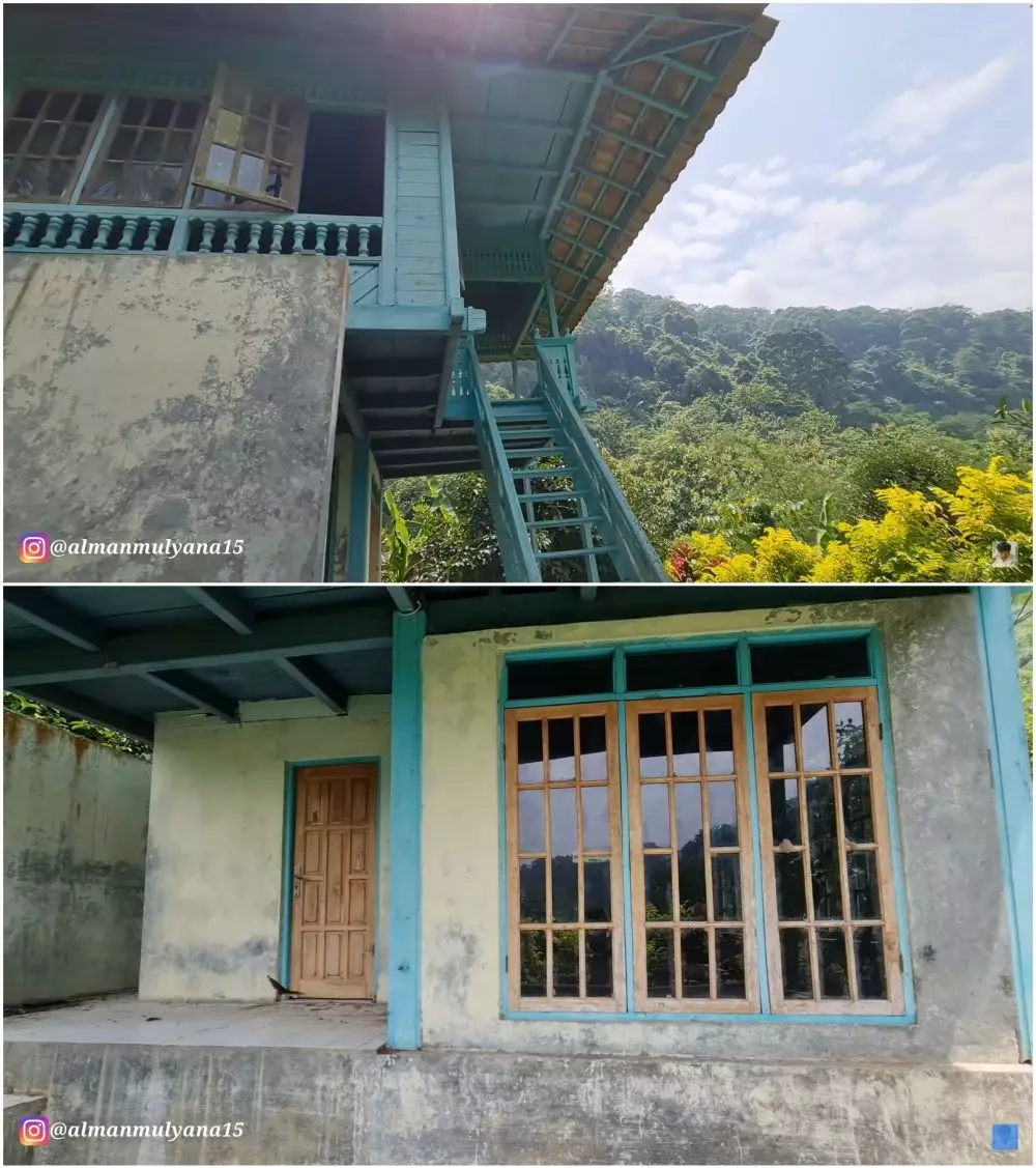 rumah di tengah hutan terbengkalai © YouTube