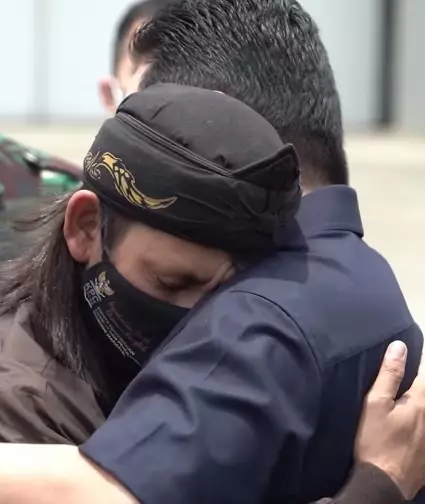 Erick Thohir bertemu pembuat miniatur pesawat © Instagram