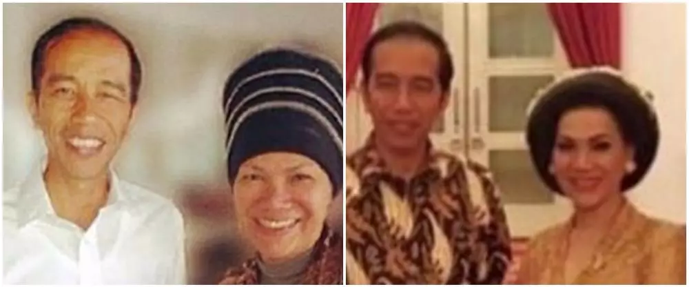 Potret lawas Dorce Gamalama bareng Presiden Indonesia © Instagram Potret lawas Dorce Gamalama bareng Presiden Indonesia © Instagram