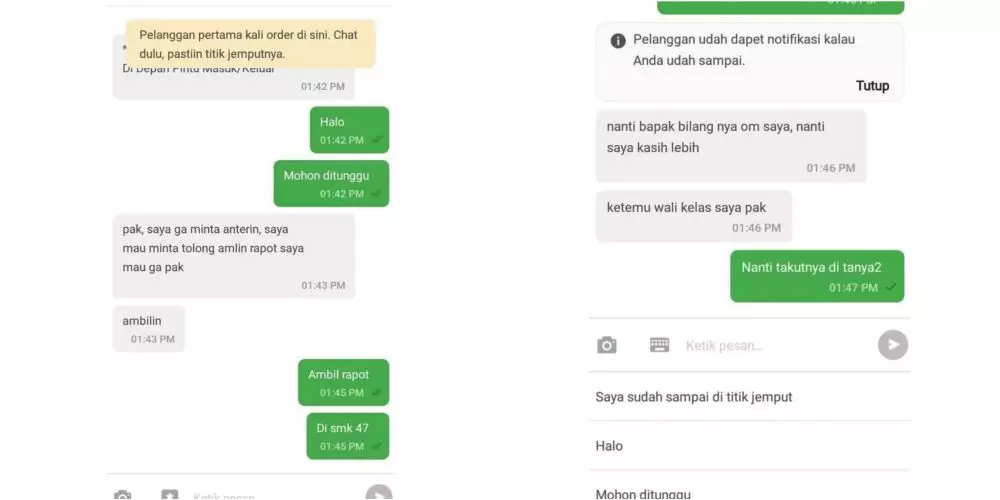 driver ojek online jadi superhero dadakan © berbagai sumber