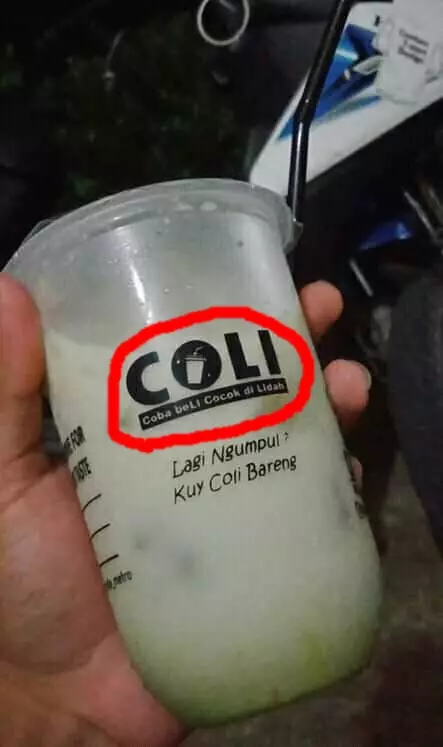 singkatan nyeleneh pedagang minuman © berbagai sumber singkatan nyeleneh pedagang minuman © berbagai sumber