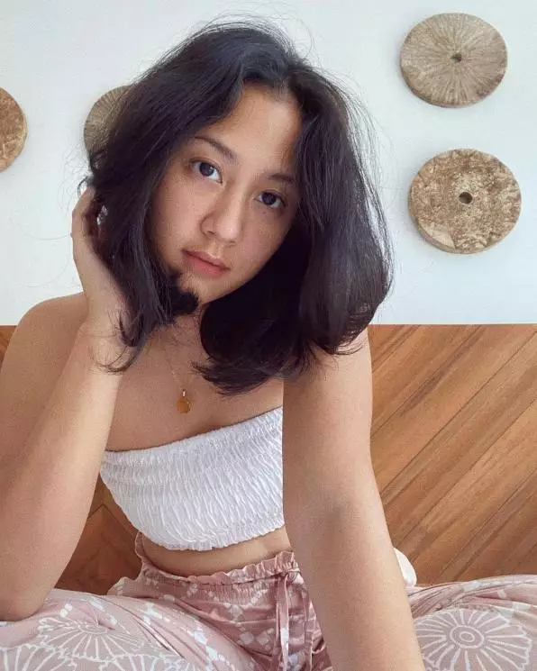 Potret natural Sherina Munaf © Instagram