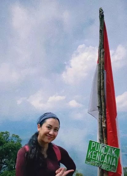 Potret natural Sherina Munaf © Instagram