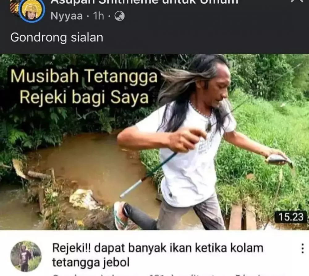 momen absurd curi kesempatan © berbagai sumber