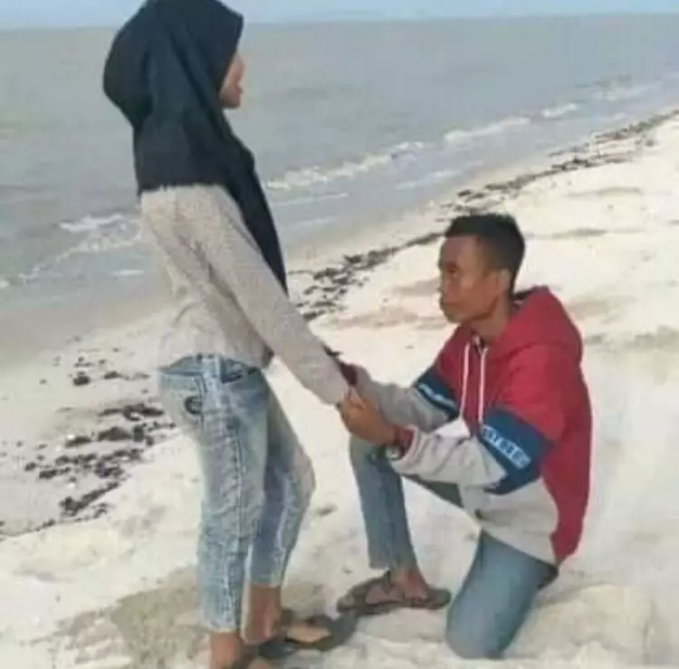 niatnya estetik endingnya kurang epik © Instagram