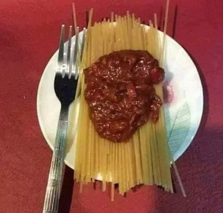 makanan mentah bikin nggak selera © berbagai sumber