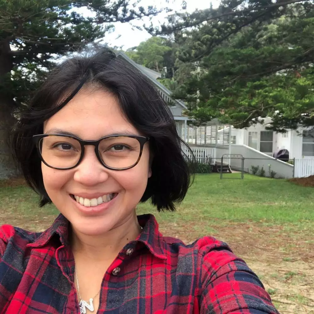 Potret terbaru Lusy Rahmawati eks AB Three © berbagai sumber