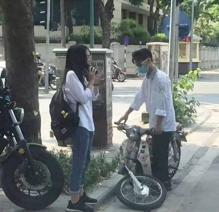 momen lucu anak sekolah boncengan © Instagram momen lucu anak sekolah boncengan © Instagram