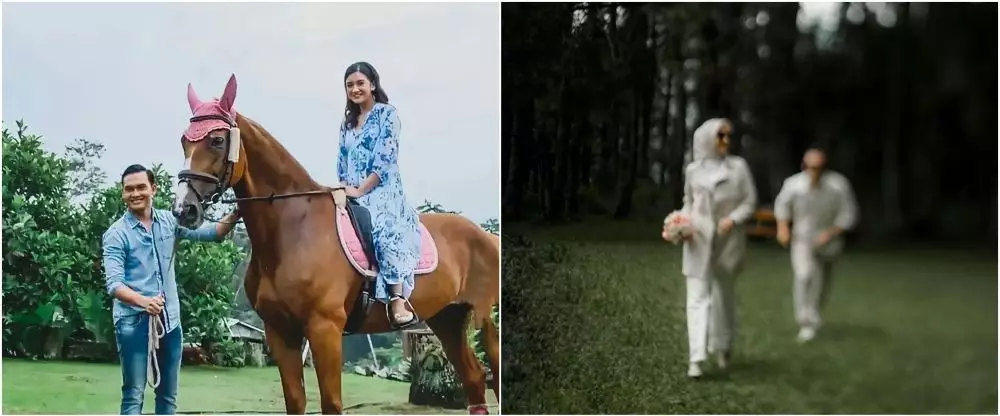 beda momen prewedding ikbal fauzi di dunia nyata dan sinetron © berbagai sumber