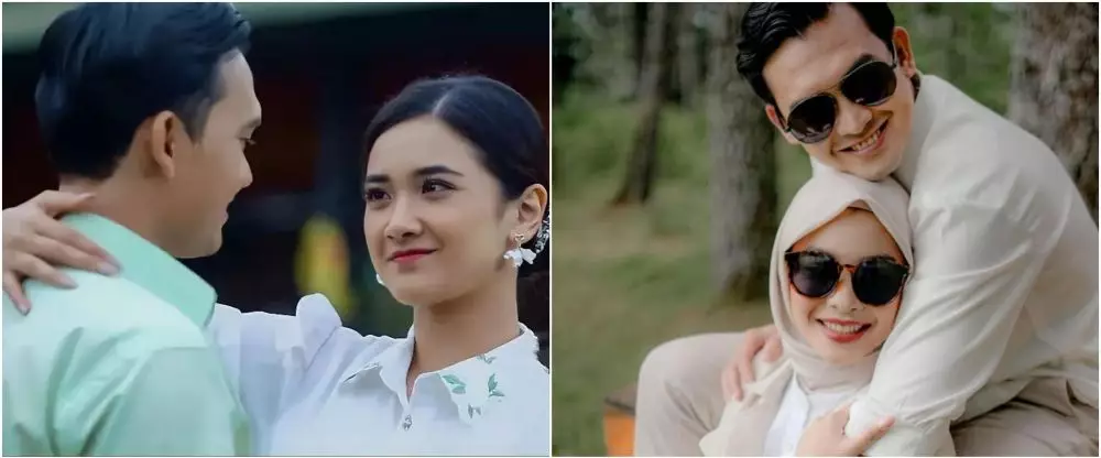 beda momen prewedding ikbal fauzi di dunia nyata dan sinetron © berbagai sumber