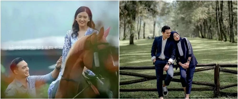 beda momen prewedding ikbal fauzi di dunia nyata dan sinetron © berbagai sumber