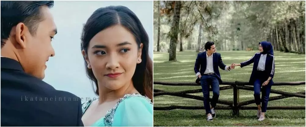 beda momen prewedding ikbal fauzi di dunia nyata dan sinetron © berbagai sumber