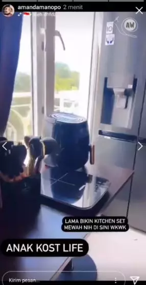 dapur mini Amanda Manopo Berbagai sumber