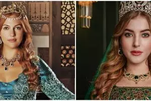 7 Pesona Tasya Farasya tiru penampilan Hurrem di serial King Suleiman
