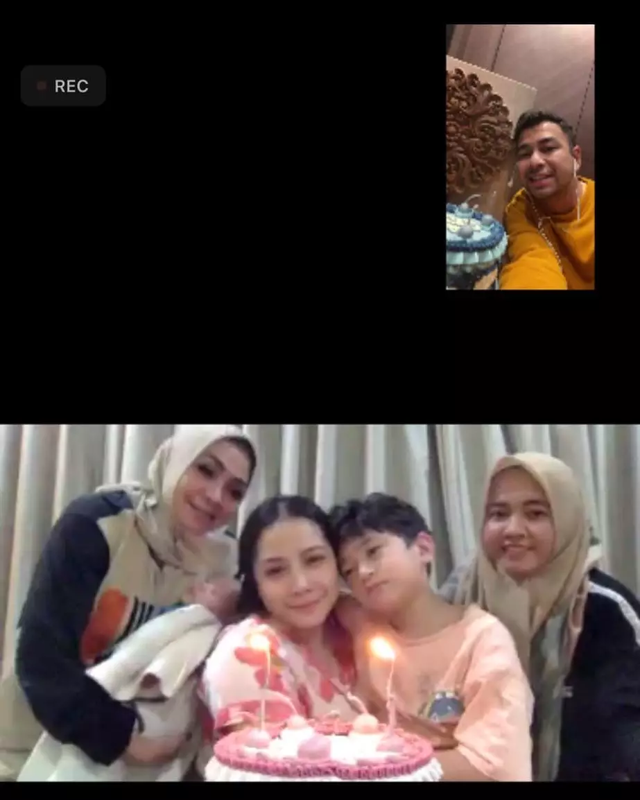 ultah virtual Raffi Nagita Berbagai sumber