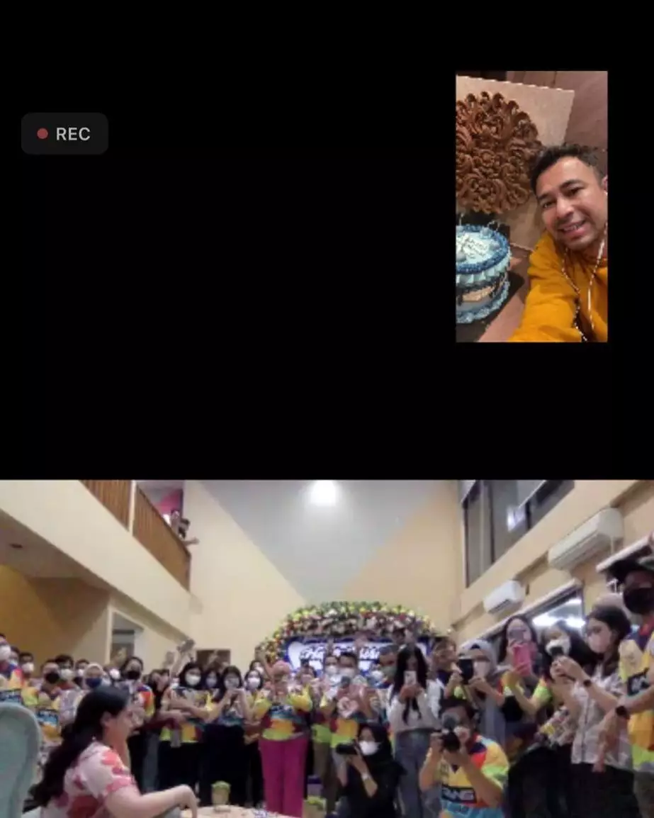 ultah virtual Raffi Nagita Berbagai sumber