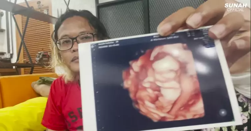 Momen gender reveal istri presenter © berbagai sumber