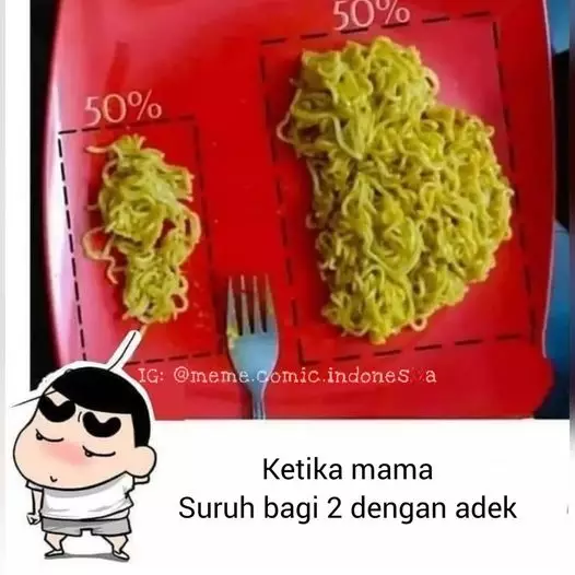 meme realita kakak beradik © berbagai sumber