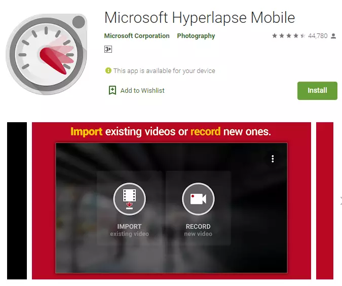 Rekomendasi aplikasi stabilizer video play.google.com