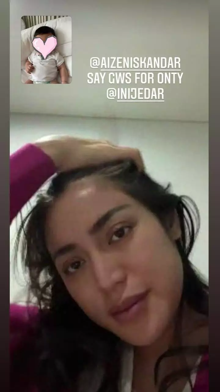 jessica iskandar dilarikan ke rumah sakit © instagram