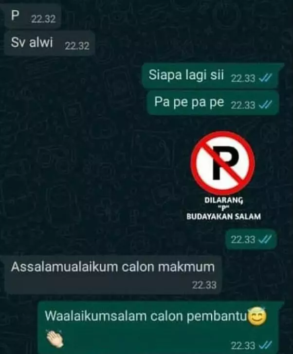 chat ada motif tersembunyi lucu © Instagram chat ada motif tersembunyi lucu © Instagram