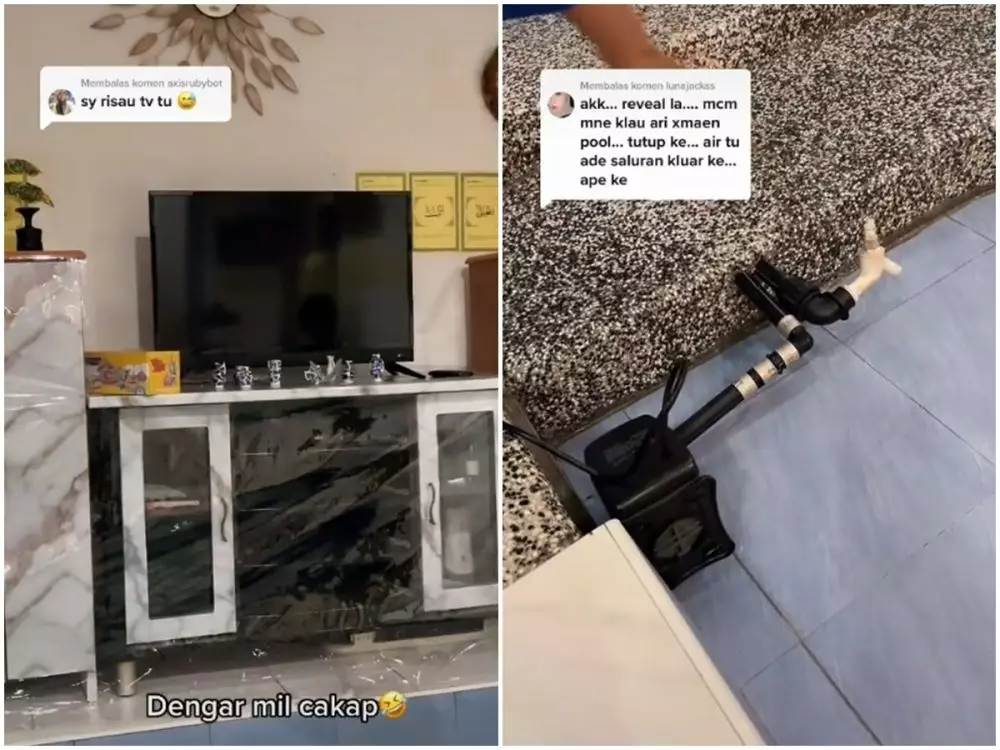 kolam renang dalam rumah © TikTok