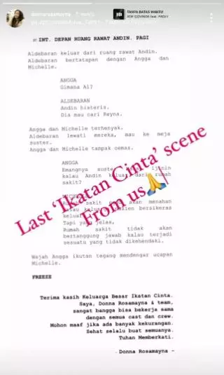 penulis Ikatan Cinta pamit Berbagai sumber penulis Ikatan Cinta pamit Berbagai sumber