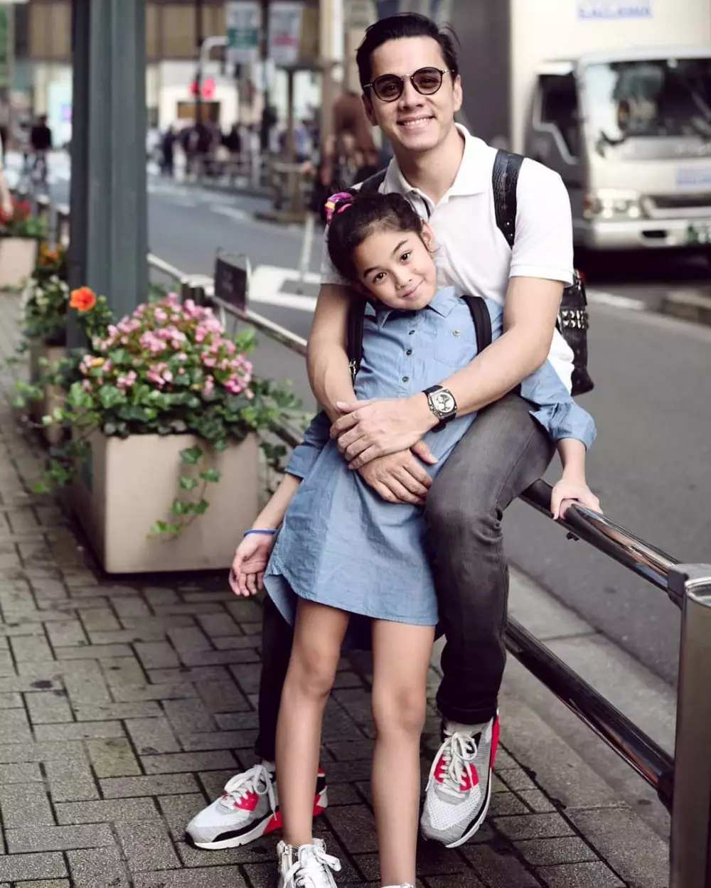 Potret kompak Rionaldo Stockhorst dan putri sulung berparas bule Instagram