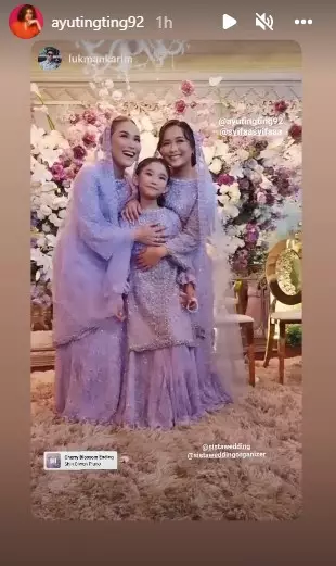 Momen pengajian adik Ayu Ting Ting © berbagai sumber Momen pengajian adik Ayu Ting Ting © berbagai sumber