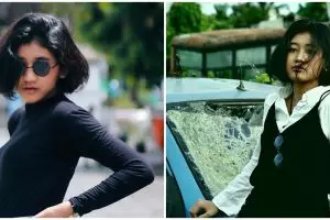 11 Pemotretan terbaru Amel 'Nike Ardilla', kece bak model profesional