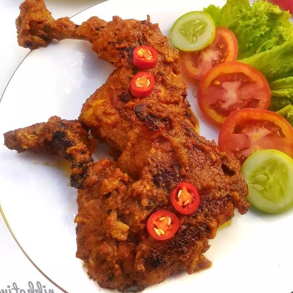Resep ayam bakar bumbu rujak, gurih, enak, sederhana, dan bikin nagih
