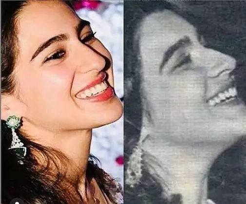 Paras Sara Ali Khan bak jelmaan sang ibu © Instagram