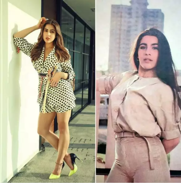 Paras Sara Ali Khan bak jelmaan sang ibu © Instagram Paras Sara Ali Khan bak jelmaan sang ibu © Instagram