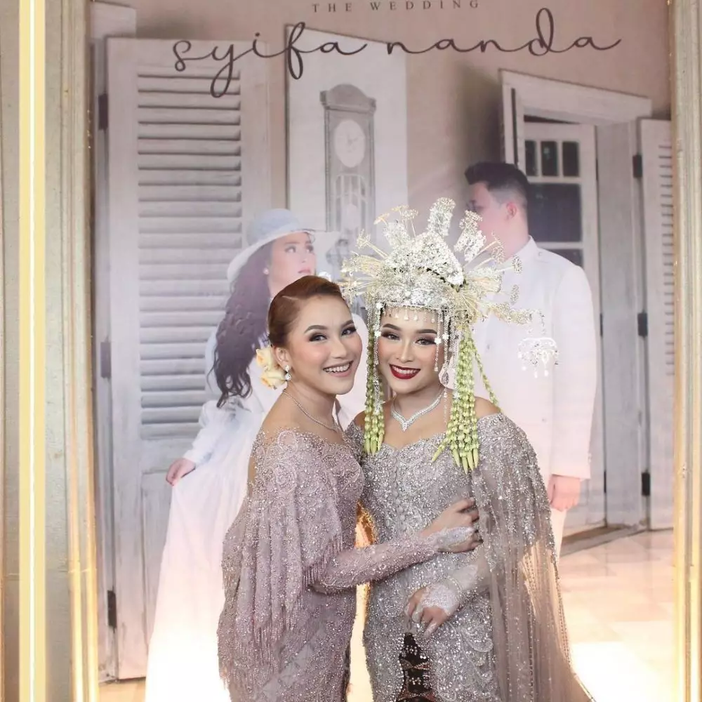 ayu ting ting di acara lamaran hingga resepsi adik © instagram