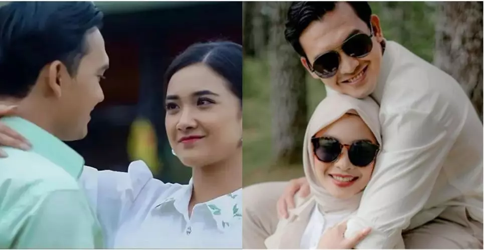 Beda gaya pacar Ikbal Fauzi di Ikatan Cinta dan istri Instagram