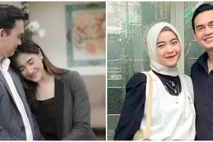 9 Beda gaya pacar Ikbal Fauzi di Ikatan Cinta dengan istri aslinya