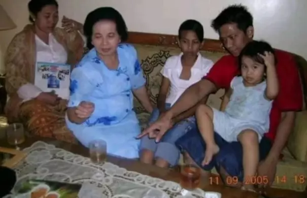 Potret masa kecil Mayang © Instagram