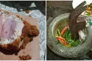 17 Potret lucu lagi masak, ada-ada aja momen absurdnya