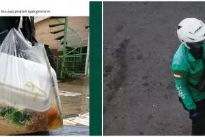 11 Status FB lucu driver ojek online curhat antar makanan, kocak