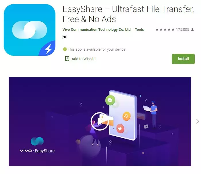  7 Aplikasi transfer file di Android play.google.com