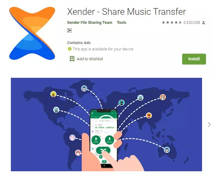  7 Aplikasi transfer file di Android play.google.com