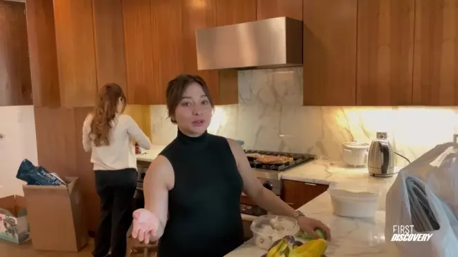 Potret dapur Nikita Willy di Amerika © YouTube