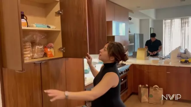 Potret dapur Nikita Willy di Amerika © YouTube