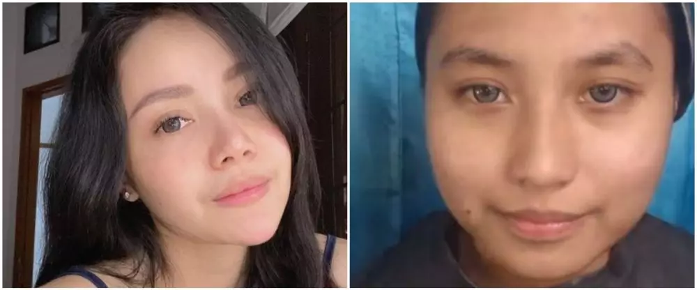 beda gaya Mawar AFI dan Susi baby sitter © berbagai sumber beda gaya Mawar AFI dan Susi baby sitter © berbagai sumber