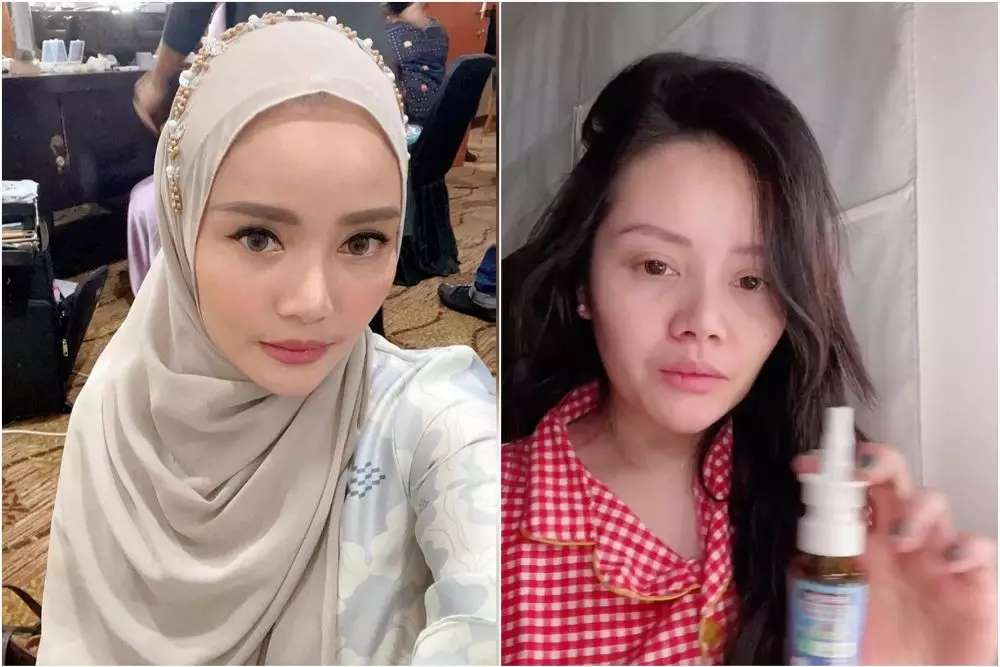 potret mawar afi pakai dan tanpa makeup © instagram