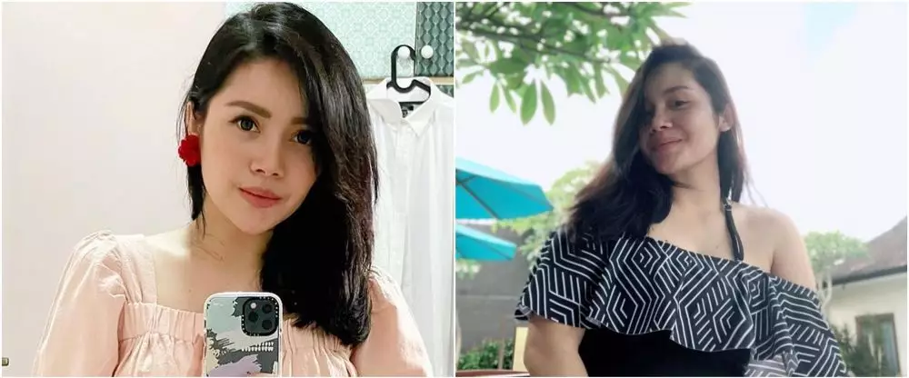 potret mawar afi pakai dan tanpa makeup © instagram