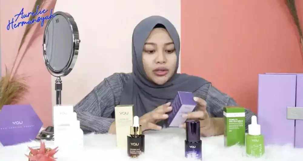 Skincare routine Aurel Hermansyah © 