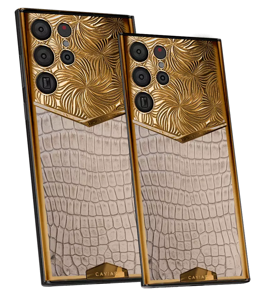 6 Desain langka Samsung Galaxy S22 Series, dibalut emas 24 karat © caviar.global