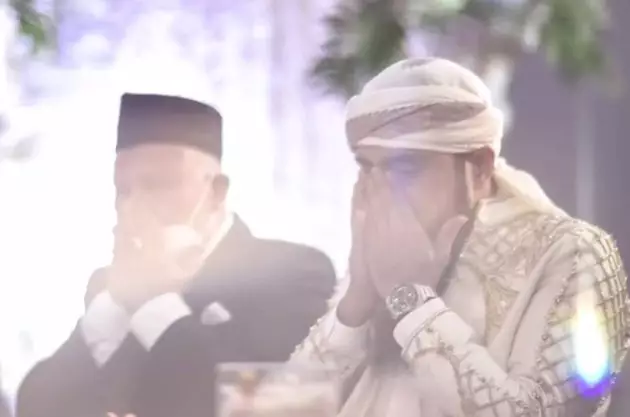 momen pernikahan Rizal Djibran © Instagram