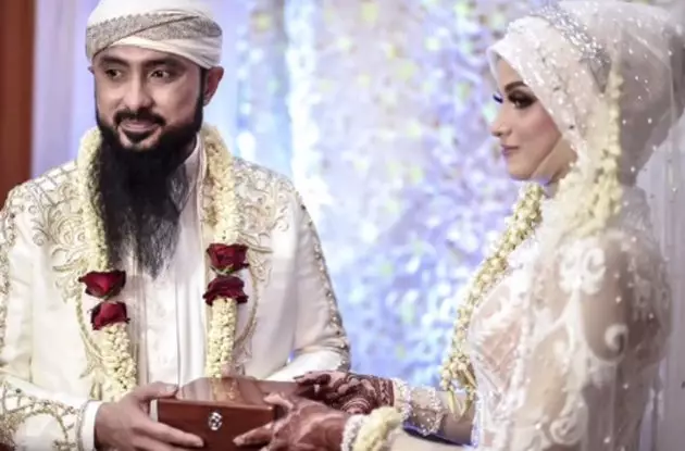 momen pernikahan Rizal Djibran © Instagram